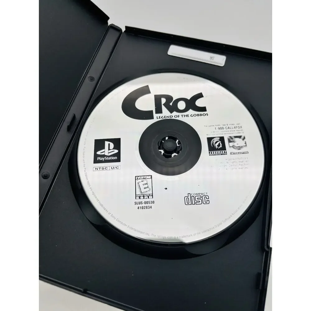 Croc: Legend of the Gobbos (PlayStation PS1) - DISC ONLY - Tested Works VG Cond